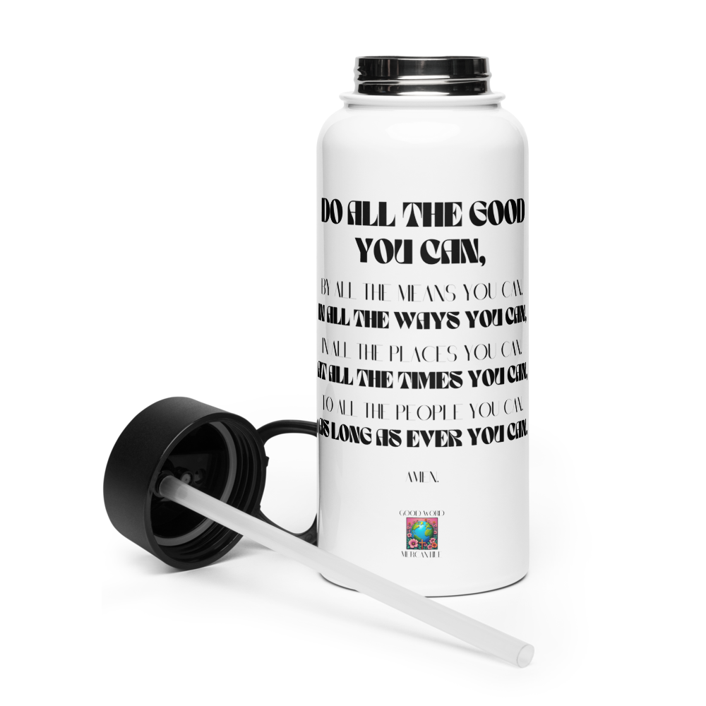 Good Word - Classic Stainless Steel Water Bottle